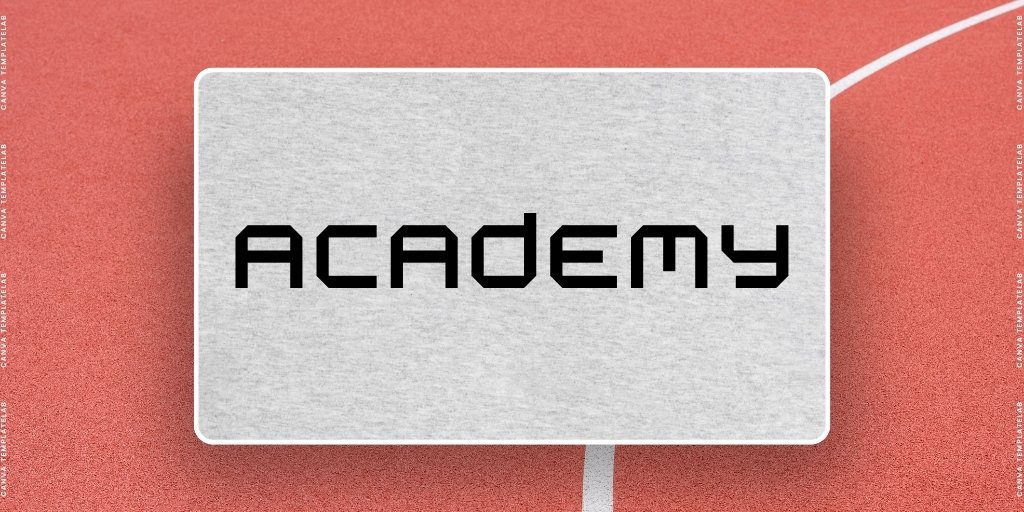 academy font