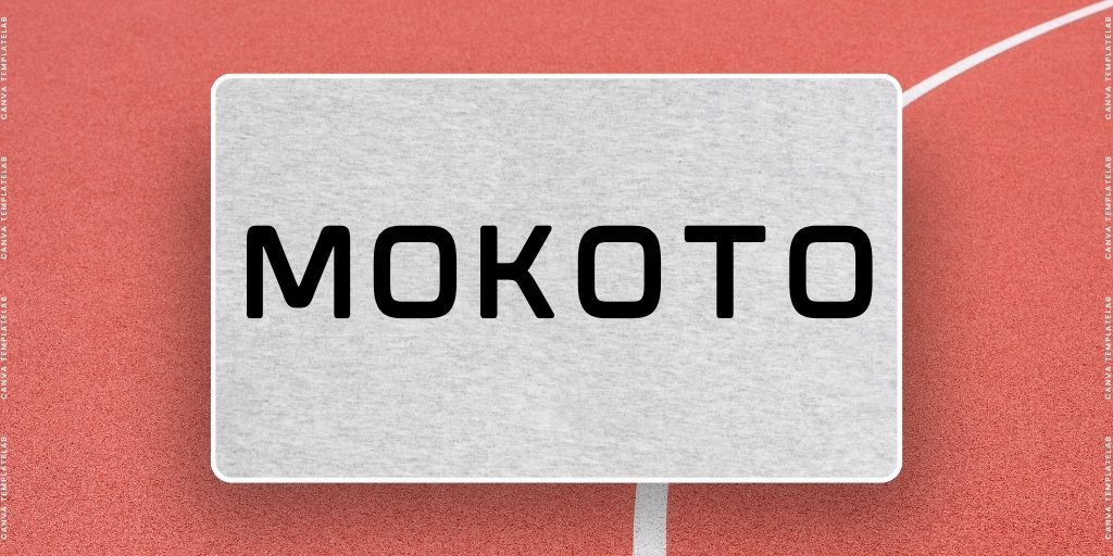 mokoto font