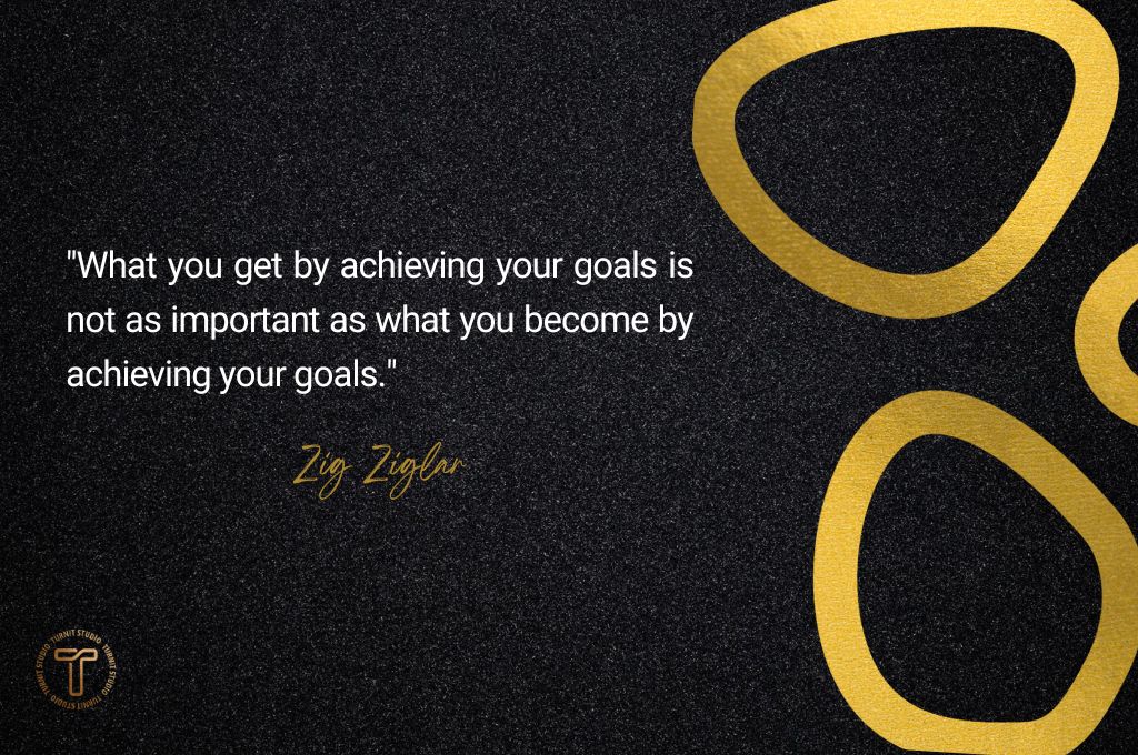 zig ziglar's quote about achieving goal