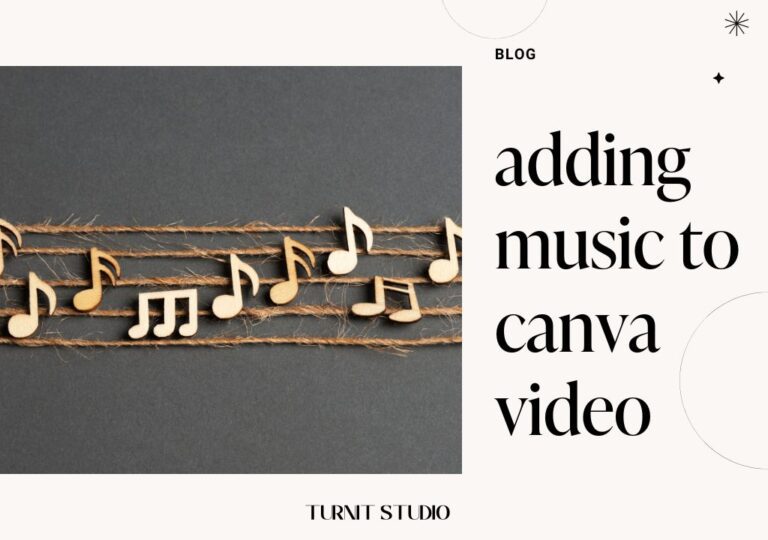 Adding Music To Canva